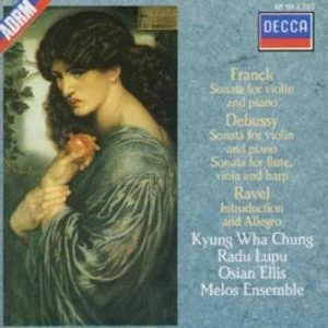 image of Franck / Debussy / Ravel Chung / Lupu / Ellis / Melos Ensemble by Cesar Franck CD Album