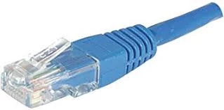 Image of Patch Cord RJ45 CAT.6 U/UTP Blue - 0.15 M Copper/Aluminium