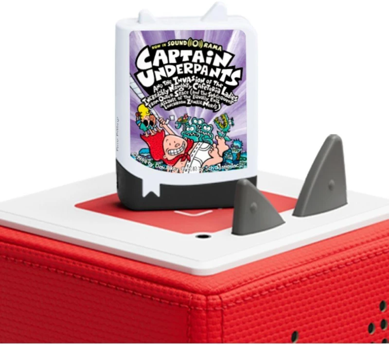 Image of TONIES Pocket Audio Book - Dav Pilkey: Captain Underpants & Invasion of the Incredibly Naughty Cafeteria Ladies from Outer Space 4251192161062