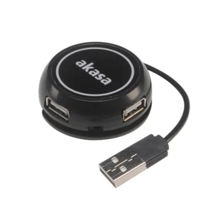 image of Akasa Connect4C 4 Port USB 2.0 Hub