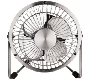 image of Status USB 4" Portable Fan Chrome