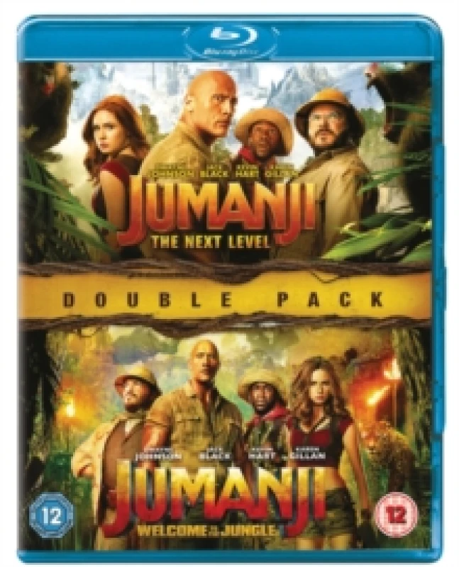 Image of Jumanji - Welcome to the Jungle/Jumanji - The Next Level Bluray 5050629994537