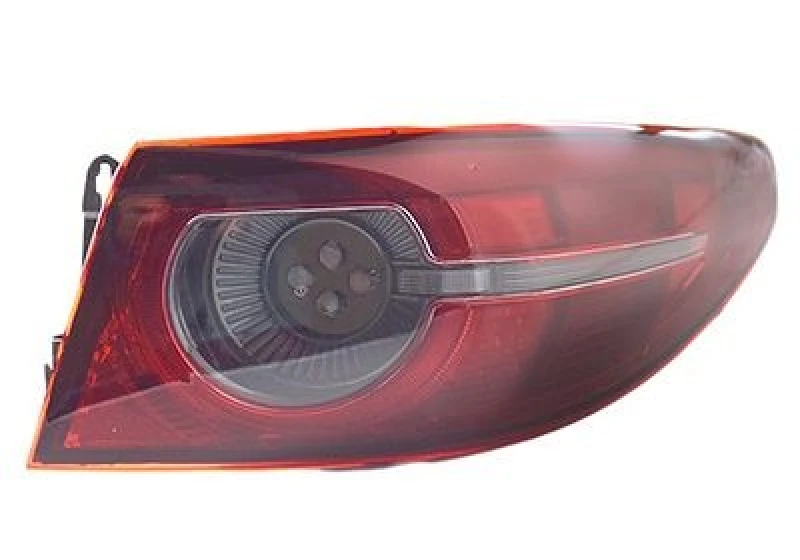 Image of VAN WEZEL 2706932 Rear light Outer section, without bulb holder, Right Combination Rearlight (391)