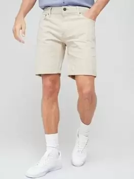 image of Jack & Jones Original 5 Pocket Shorts - Brown, Beige, Size S, Men