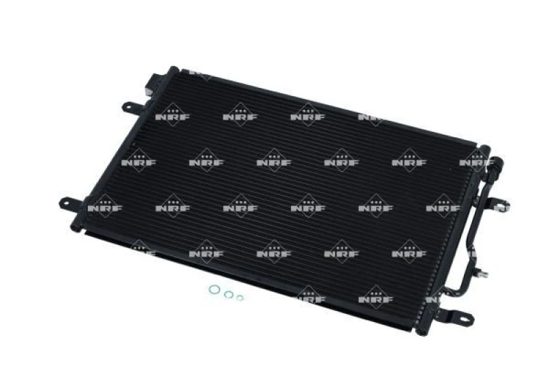 Image of NRF Condenser with seal ring 35404 AC Condenser,Condenser, air conditioning AUDI,A4 Avant (8E5, B6),A6 Avant (4B5, C5),A4 Limousine (8E2, B6)