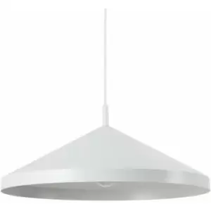 Image of Ideal Lux Yurta Dome Pendant Ceiling Light White 50cm