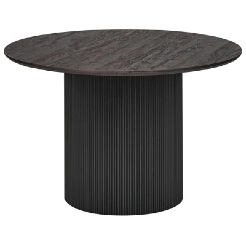 Image of Beliani Dining Table Sheho Black 120 Cm 120 Cm