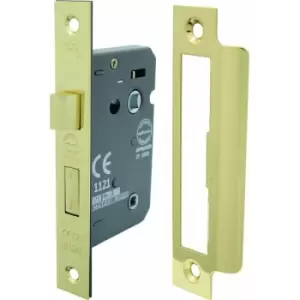 Image of Perry - 63mm 2.5' No. 5011 Shield ce Certifire Bathroom Lock with Removable Plate -