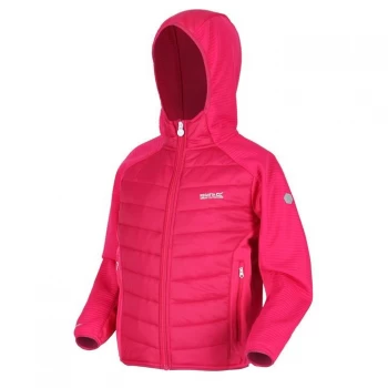 Image of Regatta Kielder Hybrid IV Full Zip Baffle Jacket - DkCeris/Duch