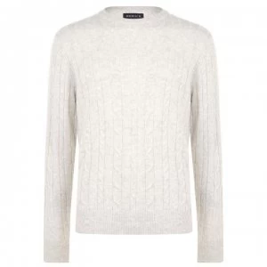 Image of Howick Andover Crew Neck Jumper - Cloud