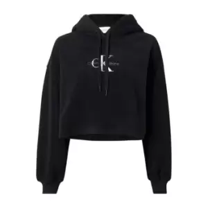 Image of Calvin Klein Jeans FLEECE HOODIE - Black