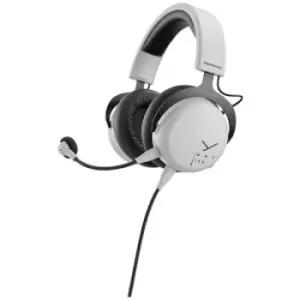 image of beyerdynamic MMX 150 Gaming Over-ear headset Corded (1075100) Stereo Grey Microphone noise cancelling Volume control, Microphone mute