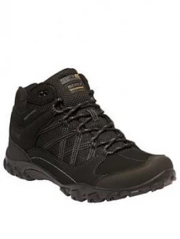 Image of Regatta Edgepoint Mid, Black, Size 7, Men