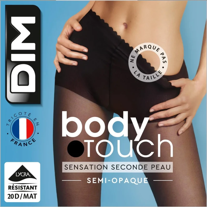 Image of Dim Body Touch 20 Denier Voile Tights Black Women S;XL;L;M;XXL;3XL