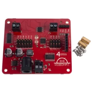 image of 4tronix RoboHAT Robotics Controller Board for Raspberry Pi