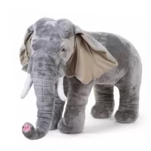 image of Childhome Standing Elephant Stuffed Animal - 75cm