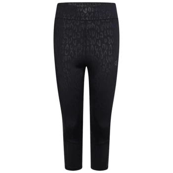 image of Dare 2b Embellished Shine Bright three quarterLeggings - Black