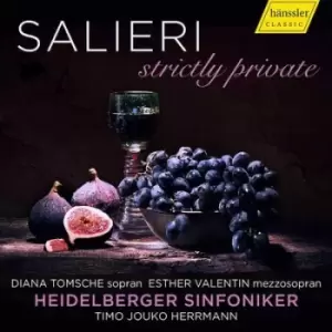 image of Salieri Strictly Private by Antonio Salieri CD Album