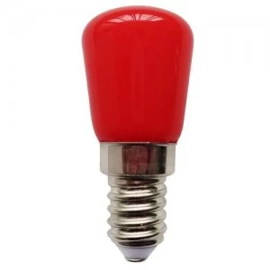 Image of Bell 1W LED SES Pygmy Lamps - Red