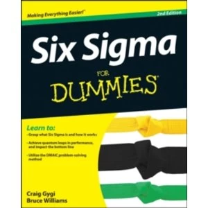 Image of Six Sigma for Dummies by Craig Gygi Paperback