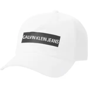 Image of Calvin Klein Baseball Cap Mens - White