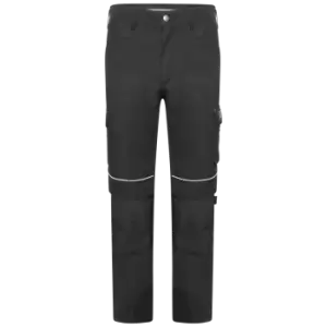 Image of Trade Black Hybrid Stretch Trouser Regular D+26-30