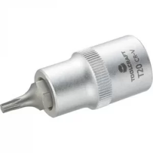 image of TOOLCRAFT 816162 Star Bit T 20 1/2 (12.5 mm)