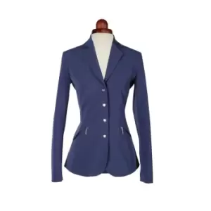 image of Aubrion Womens/Ladies Oxford Suede Show Jumping Jacket (36) (Navy)