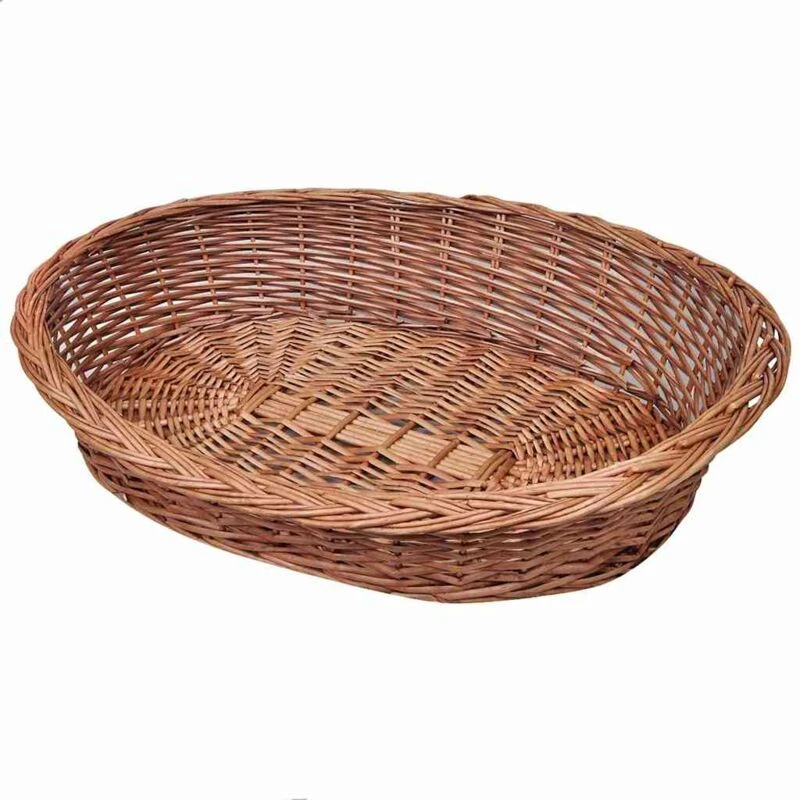 Image of VIDAXL Vidaxl - Willow Dog Basket/Pet Bed Natural 90cm 8718475946946