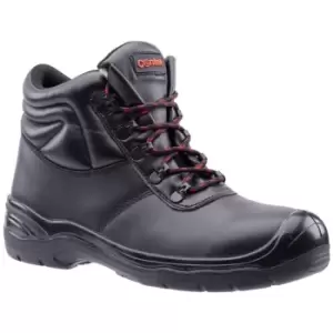 Image of Centek Mens FS336 S3 Lace Up Leather Safety Boot (8 UK) (Black)