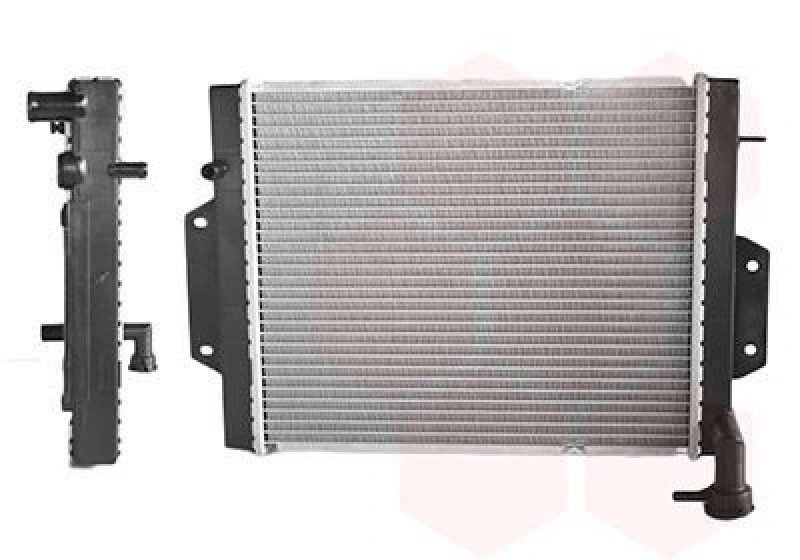 Image of VAN WEZEL Engine radiator VAN WEZEL 11012000