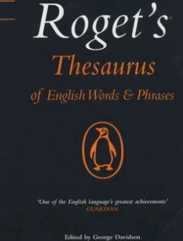 Image of Rogets Thesaurus of English Words and Phrases by George W Davidson Paperback