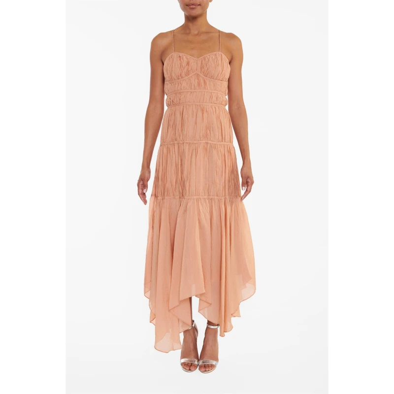 Image of True Decadence TRUE Wrap Dress Soft Peach female 12 (M)