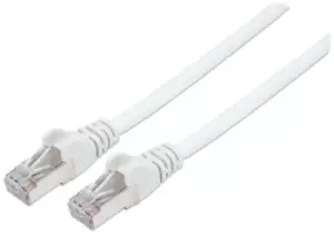 image of Intellinet Network Patch Cable, Cat6, 5m, White, Copper, S/FTP,...