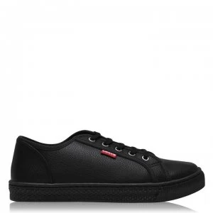 Image of Levis Malibu Beach Trainers - Reg Black