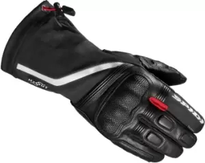 image of Spidi NK-6 H2Out Motorcycle Gloves, Black Size M black, Size M