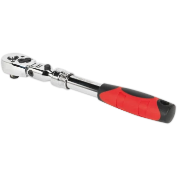 image of Sealey 3/8" Drive Extendable Flexible Head Ratchet 3/8"