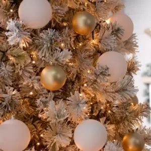 Image of Festive Indoor & Outdoor 9ft Christmas Tree Sparkle Lights 2000 Warm White LEDs