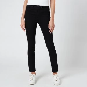 Image of Hugo Boss Superskinny Crop 1.0 Jeans Black Size 26 Women
