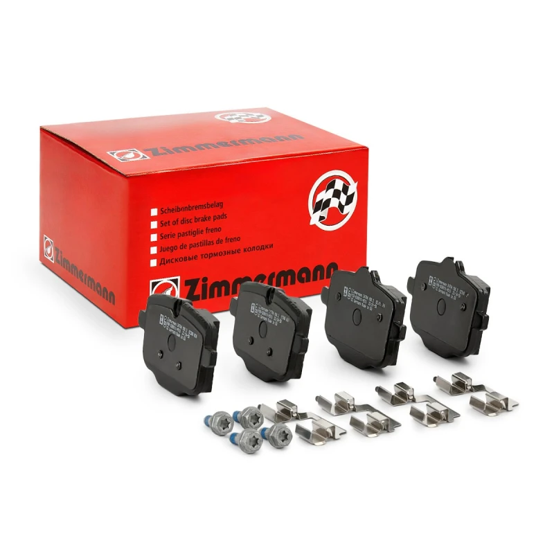 Image of ZIMMERMANN Brake pad set ZIMMERMANN 24704.180.2