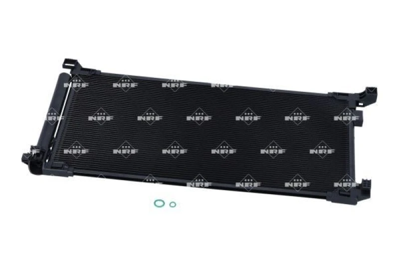 Image of NRF 350563 Condenser EASY FIT with seal ring, with nitrogen filling Condenser,air conditioning (448)