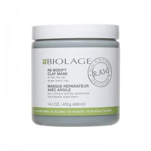 Image of Biolage RAW Re Bodify Clay Mask 400g