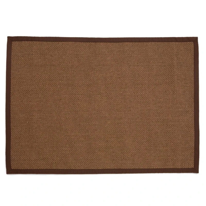 Image of Esselle Home Urmston Sisal Jute Tiger Eye 200x290cm Brown Rug