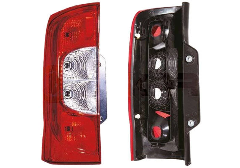 Image of ALKAR 2211351 Rear light without bulb holder, Left, P21/4W Combination Rearlight (391)