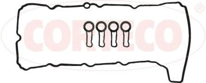Image of Gasket Set, cylinder head cover CORTECO 49116099