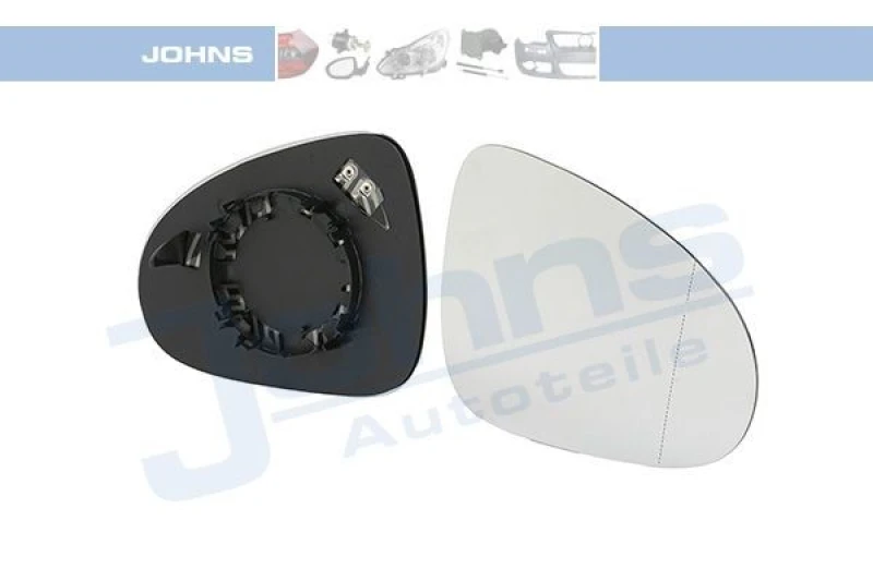 Image of Wing mirror glass JOHNS 95 96 38-81