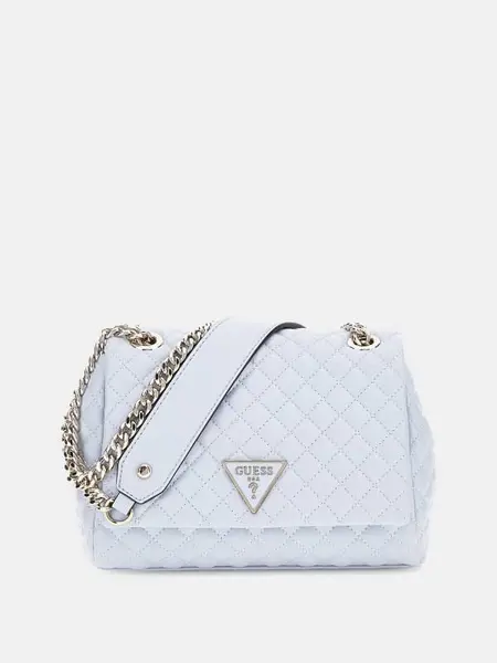 Image of Guess Rianee Quilted Mini Crossbody 14907037 Turquoise