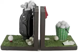 Image of Golf Shelf Tidy Pair Bookends