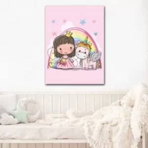 Image of 1044904081_70100 Multicolor Decorative Canvas Painting