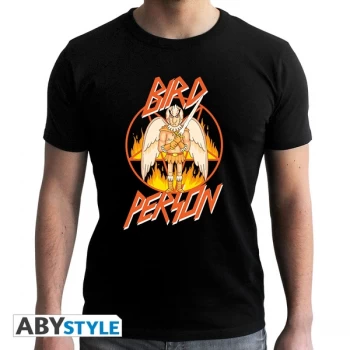 Image of Rick And Morty - Birdperson Mens Large T-Shirt - Black